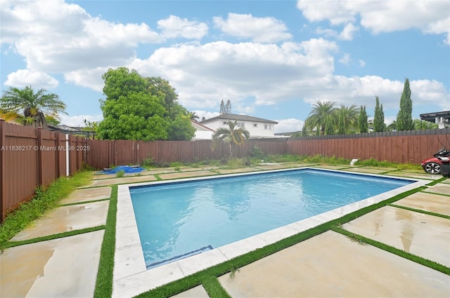 11652 SW 142nd Ct, Miami, FL 33186 - view of pool with a fenced backyard and a patio area