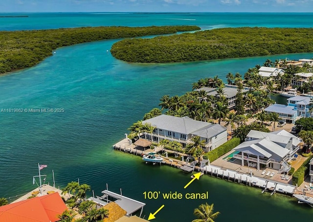 126 Villa Bella Dr, Islamorada, FL 33036 - bird's eye view of a large body of water
