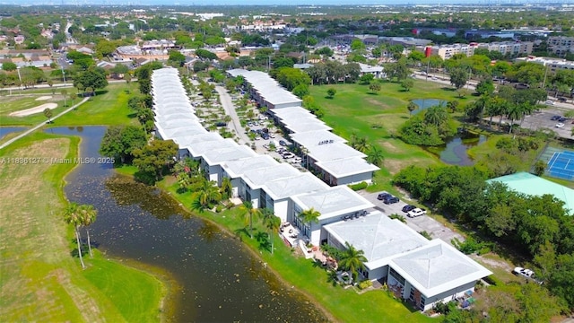 6707 Brookline Dr Unit 6707, Hialeah, FL 33015 - aerial view of a large body of water and a golf course