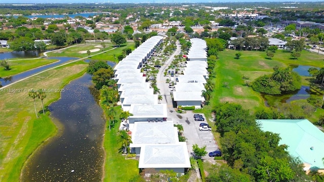 6707 Brookline Dr Unit 6707, Hialeah, FL 33015 - aerial view of residential area with a nearby body of water and a local golf course