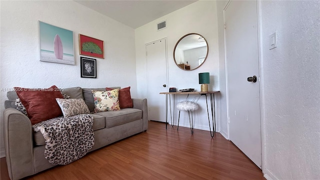 8449 NW 4th Ave Unit 8449, Miami, FL 33150 - living area with wood finished floors and baseboards