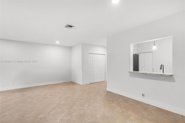21160 Mainsail Cir Unit H12, Aventura, FL 33180 - tiled spare room with recessed lighting and baseboards