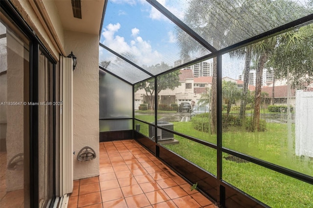 21160 Mainsail Cir Unit H12, Aventura, FL 33180 - unfurnished sunroom with plenty of natural light