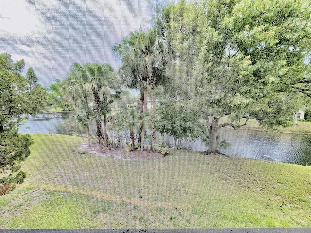 3137 S Carambola Cir S Unit 2369, Coconut Creek, FL 33066 - view of green lawn with a water view