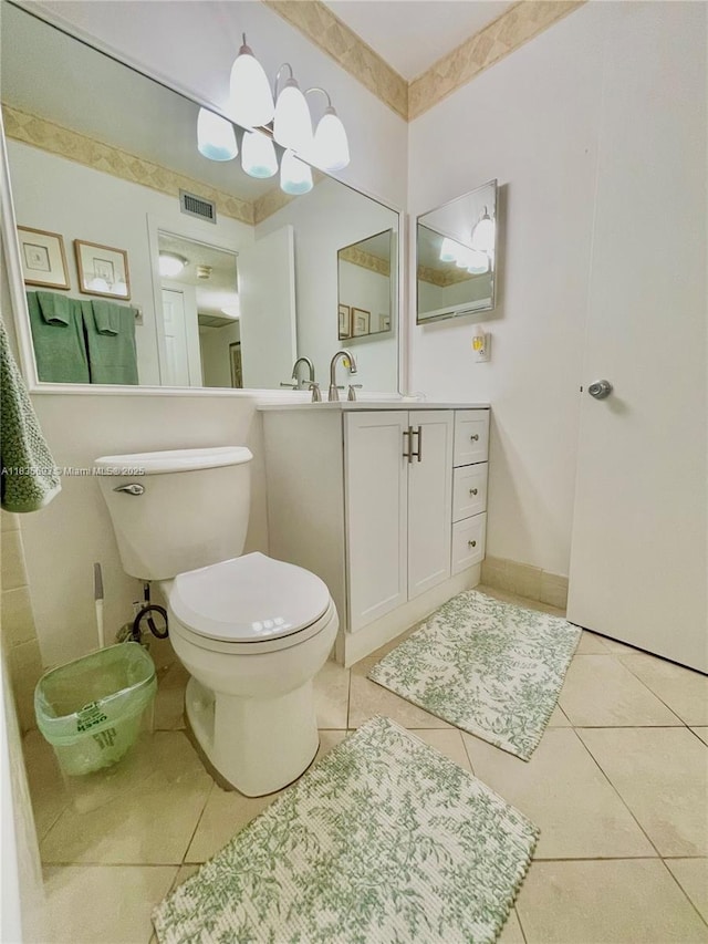 3137 S Carambola Cir S Unit 2369, Coconut Creek, FL 33066 - bathroom with tile patterned flooring and vanity