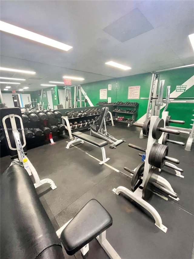 3137 S Carambola Cir S Unit 2369, Coconut Creek, FL 33066 - view of exercise room