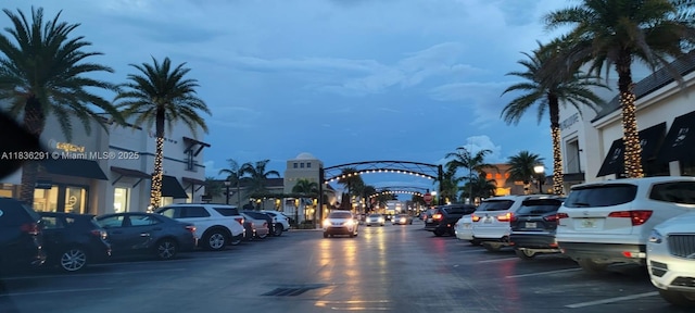 2452 Centergate Dr Unit 103, Miramar, FL 33025 - view of asphalt street with street lighting