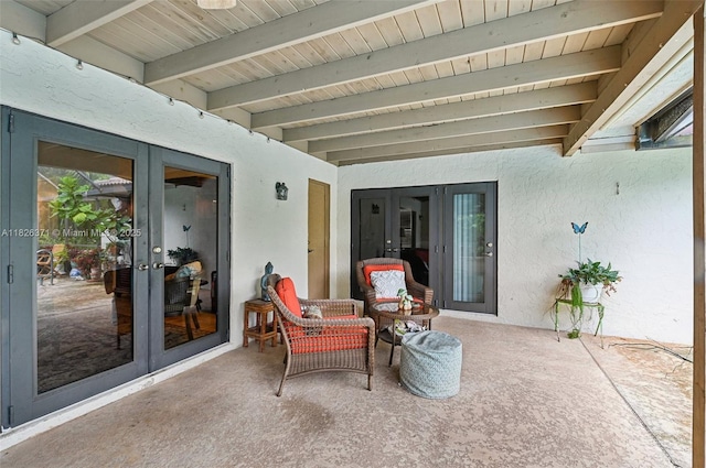 10875 NW 17th Mnr, Coral Springs, FL 33071 - view of patio with french doors