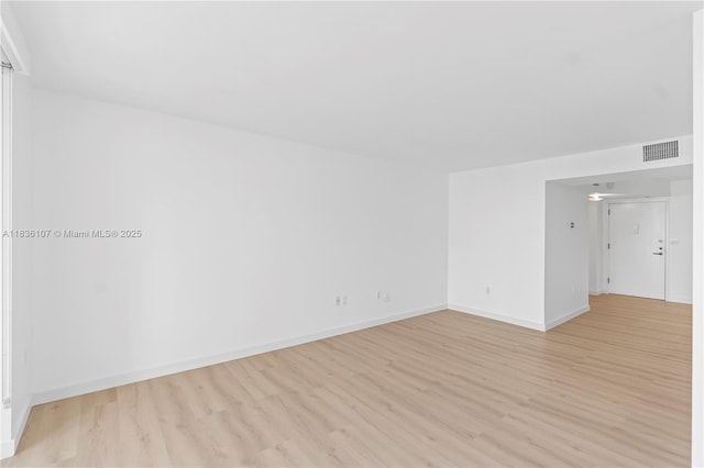 2333 Brickell Ave Unit 1908, Miami, FL 33129 - spare room featuring light wood finished floors