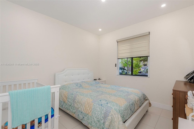 401 SW 91st Ave, Miami, FL 33174 - bedroom featuring tile patterned floors and recessed lighting