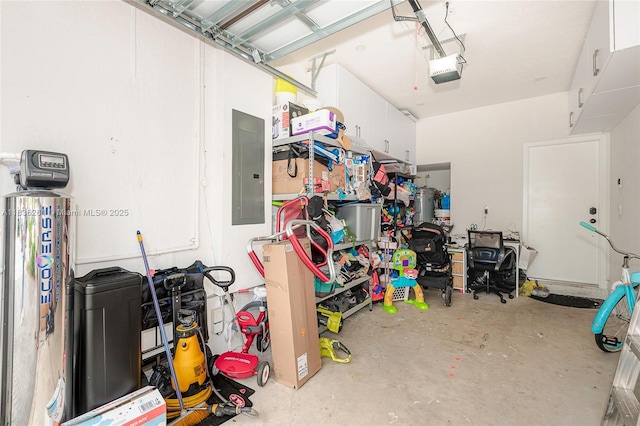 401 SW 91st Ave, Miami, FL 33174 - garage with electric panel and a garage door opener
