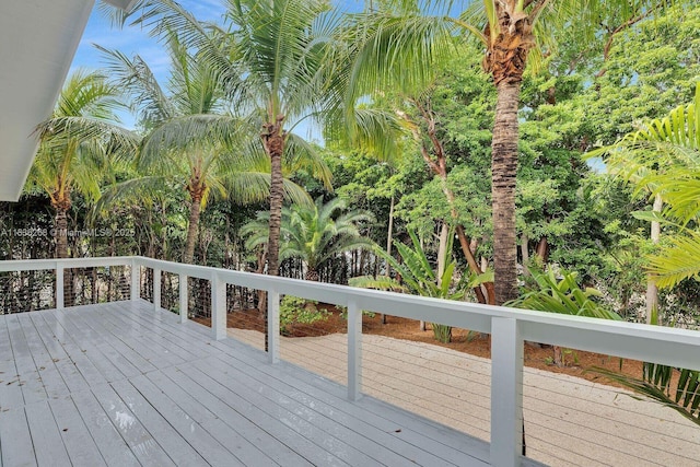 81975 Old Hwy, Islamorada, FL 33036 - view of wooden deck
