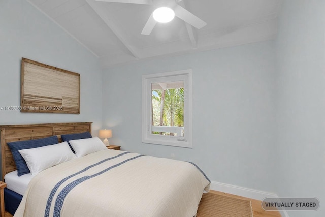 81975 Old Hwy, Islamorada, FL 33036 - bedroom featuring wood finished floors and ceiling fan