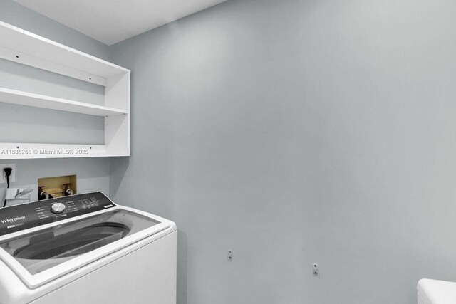 81975 Old Hwy, Islamorada, FL 33036 - laundry room featuring washer / clothes dryer