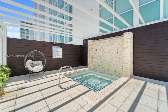 400 Sunny Isles Blvd Unit 2008, Sunny Isles Beach, FL 33160 - view of pool featuring a hot tub