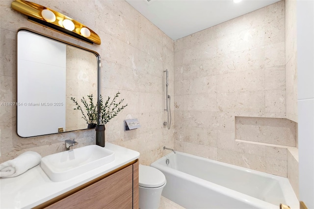 1510 Stillwater Dr, Miami Beach, FL 33141 - full bath with vanity and washtub / shower combination