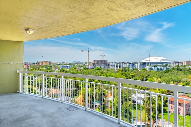 816 NW 11th St Unit 1101, Miami, FL 33136 - balcony featuring a view of city