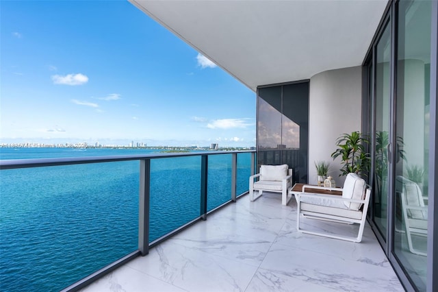 3131 NE 7th Ave Unit 1202, Miami, FL 33137 - balcony with a water view