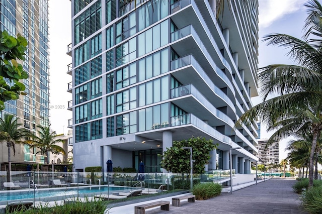 3131 NE 7th Ave Unit 1202, Miami, FL 33137 - view of property featuring a community pool