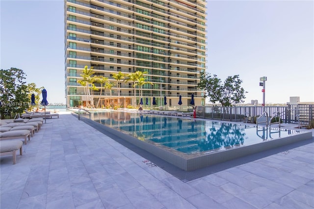 3131 NE 7th Ave Unit 1202, Miami, FL 33137 - community pool featuring a patio area
