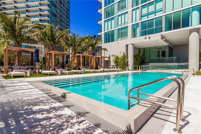 3131 NE 7th Ave Unit 1202, Miami, FL 33137 - community pool with a patio