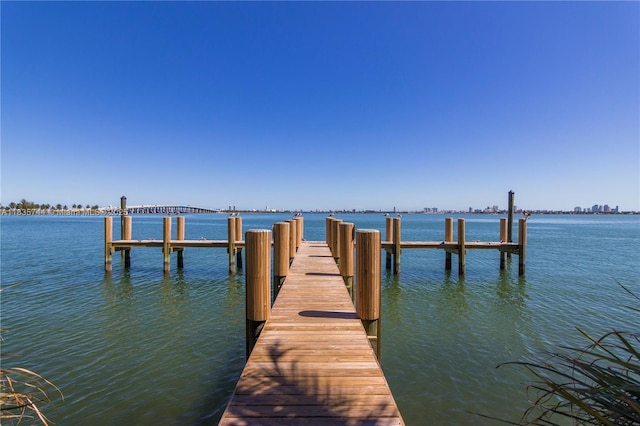 3131 NE 7th Ave Unit 1202, Miami, FL 33137 - dock area featuring a water view