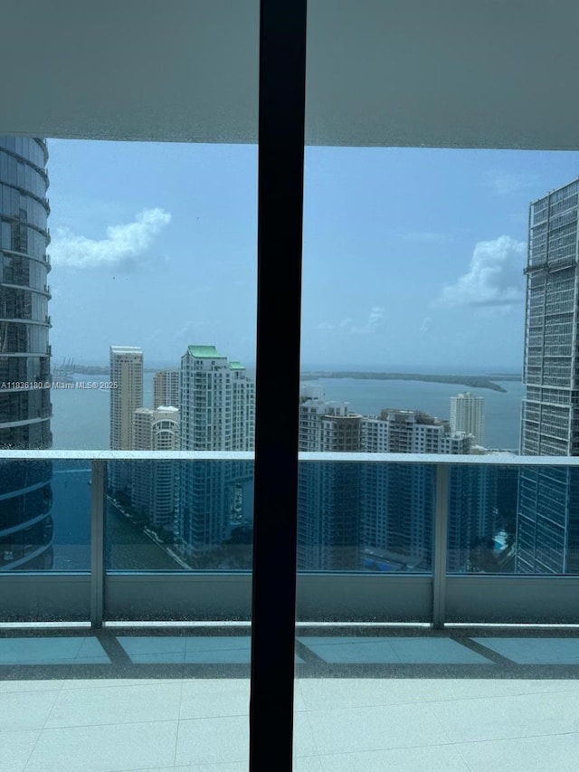 200 Biscayne Boulevard Way Unit 4603, Miami, FL 33131 - balcony with a city view and a water view