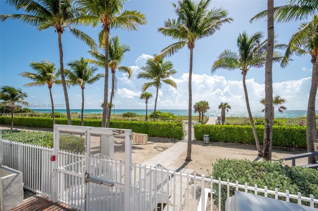 5005 Collins Ave Unit 815, Miami Beach, FL 33140 - view of property's community featuring a water view
