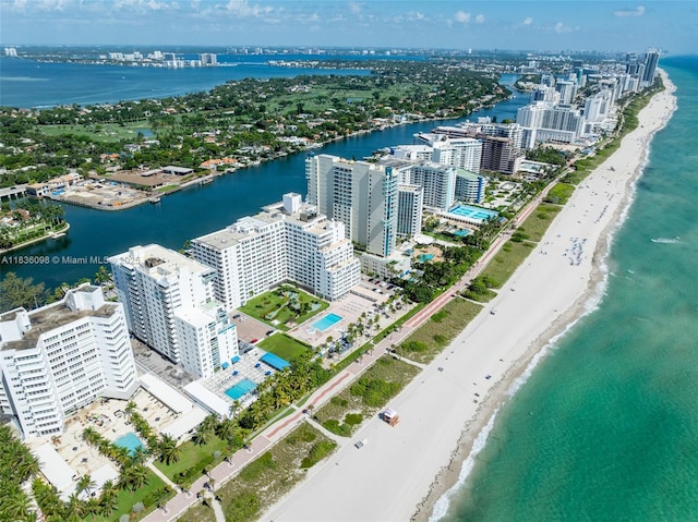5005 Collins Ave Unit 815, Miami Beach, FL 33140 - view of urban area with expansive coastline