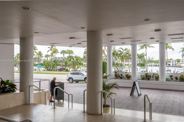 5005 Collins Ave Unit 815, Miami Beach, FL 33140 - porch featuring outdoor dining space