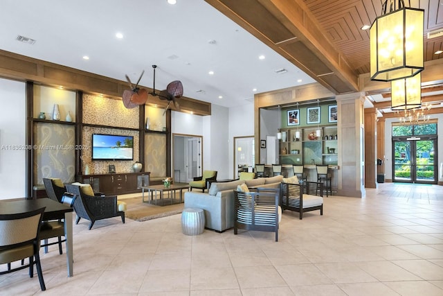 4126 Cascada Cir, Cooper City, FL 33024 - community lobby featuring recessed lighting