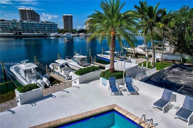 1600 S Bayshore Ln Unit 3A, Coconut Grove, FL 33133 - bird's eye view of a large body of water