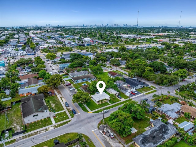 6044 Funston St, Hollywood, FL 33023 - view of property location featuring city skyline