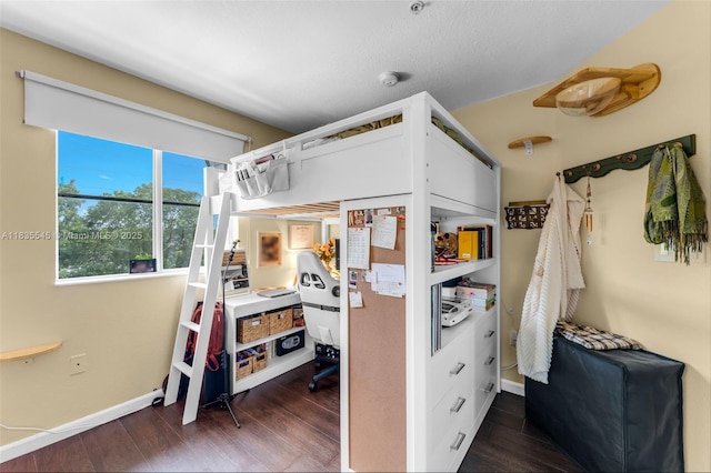 8956 W Flagler St Unit 203, Miami, FL 33174 - bedroom with dark wood finished floors