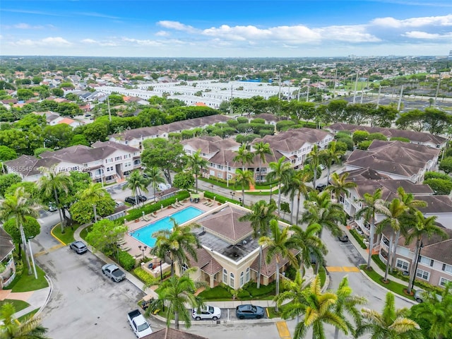 8956 W Flagler St Unit 203, Miami, FL 33174 - bird's eye view of a pool