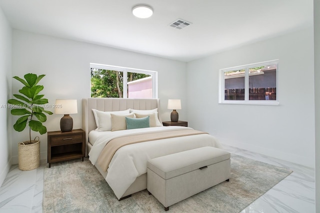 6541 SW 8th St, North Lauderdale, FL 33068 - bedroom with marble finish flooring
