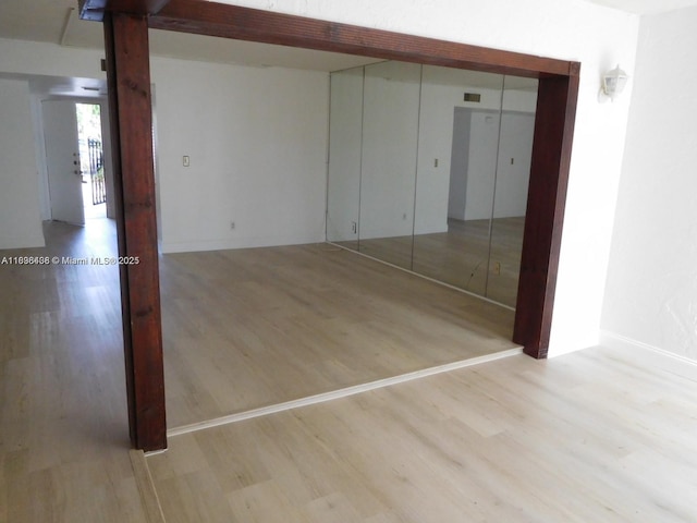 323 Ives Dairy Rd Unit 323-06, Miami, FL 33179 - empty room with wood finished floors