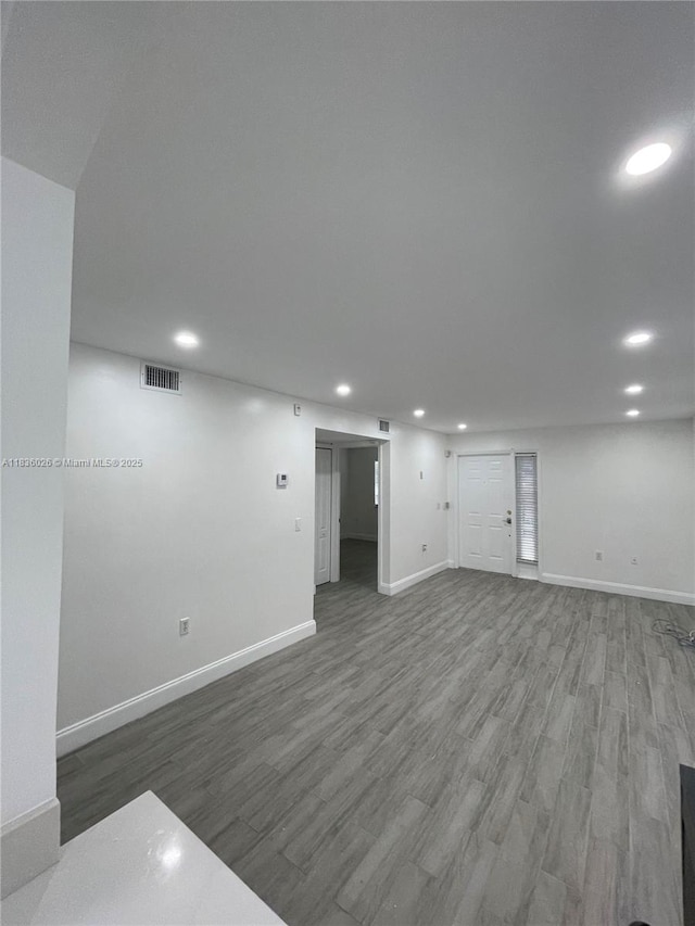 2173 NW 78th Ave Unit 103, Pembroke Pines, FL 33024 - basement featuring recessed lighting and wood finished floors