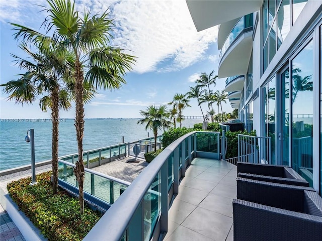 1331 Brickell Bay Dr Unit Bl-21, Miami, FL 33131 - balcony with a water view