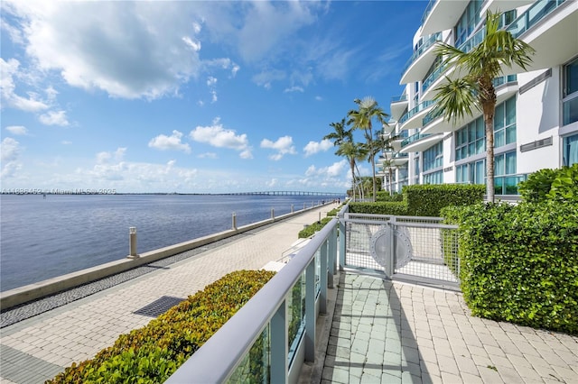 1331 Brickell Bay Dr Unit Bl-21, Miami, FL 33131 - balcony featuring a water view