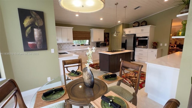 9099 NW 47th Ct, Coral Springs, FL 33067 - dining room featuring recessed lighting