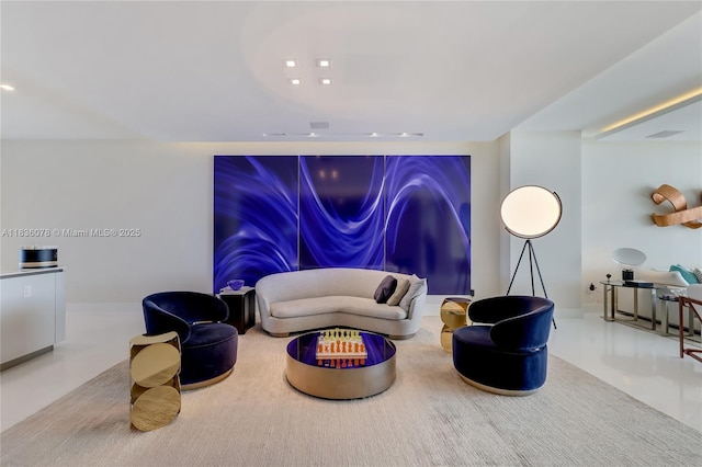 16901 Collins Ave Unit 2702, Sunny Isles Beach, FL 33160 - living area featuring baseboards