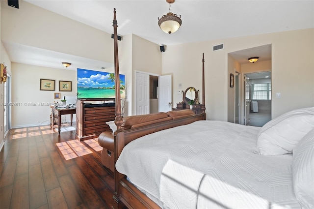 5194 NW 106th Ave, Doral, FL 33178 - bedroom with dark wood-type flooring and baseboards