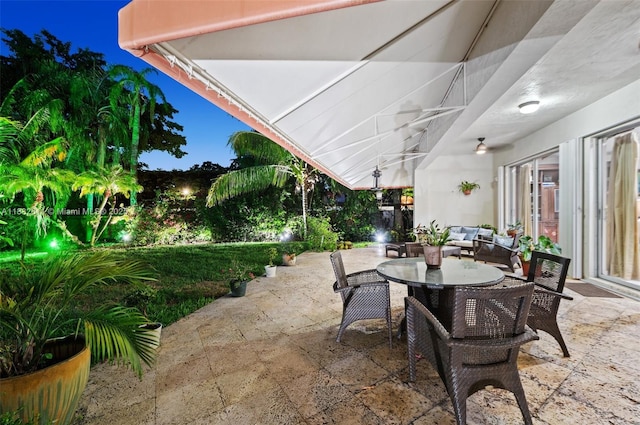 5194 NW 106th Ave, Doral, FL 33178 - view of patio with outdoor dining area and outdoor lounge area