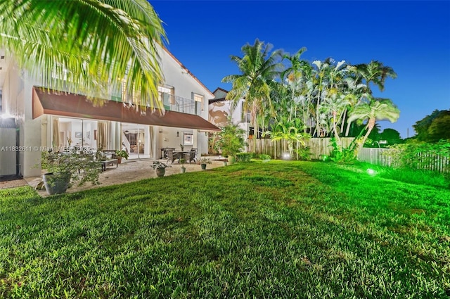 5194 NW 106th Ave, Doral, FL 33178 - view of yard featuring a patio area and a balcony