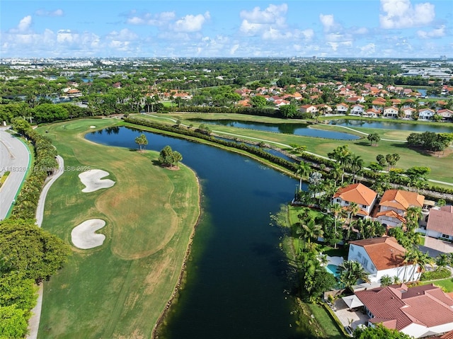 5194 NW 106th Ave, Doral, FL 33178 - aerial overview of property's location with nearby suburban area and a large body of water