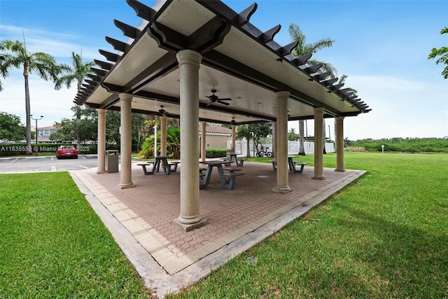 15376 NW 14th Mnr, Pembroke Pines, FL 33028 - view of home's community featuring a lawn
