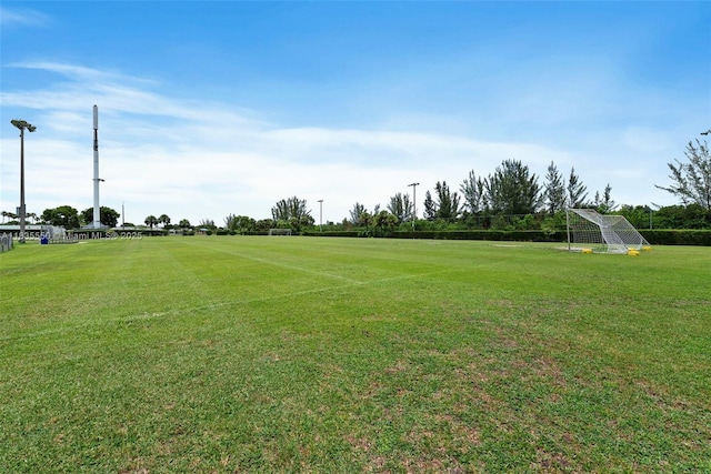 15376 NW 14th Mnr, Pembroke Pines, FL 33028 - view of yard featuring a sport area
