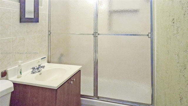 841 NE 139th St, North Miami, FL 33161 - bathroom with vanity and a shower stall