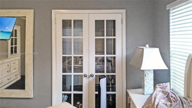 841 NE 139th St, North Miami, FL 33161 - bedroom / living area view of french doors